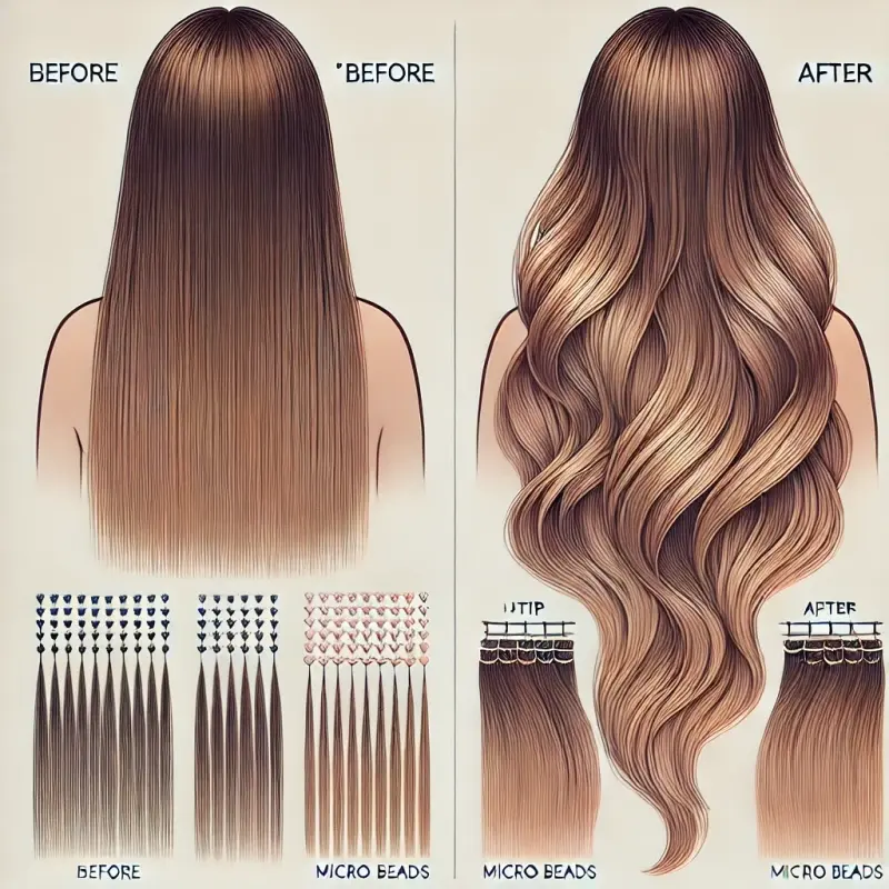 I tip hair extensions before and after: A Comprehensive Guide